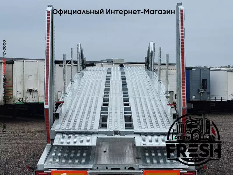Полуприцеп Vega 2 Axle semitrailer 2 Assen автовоз — 5