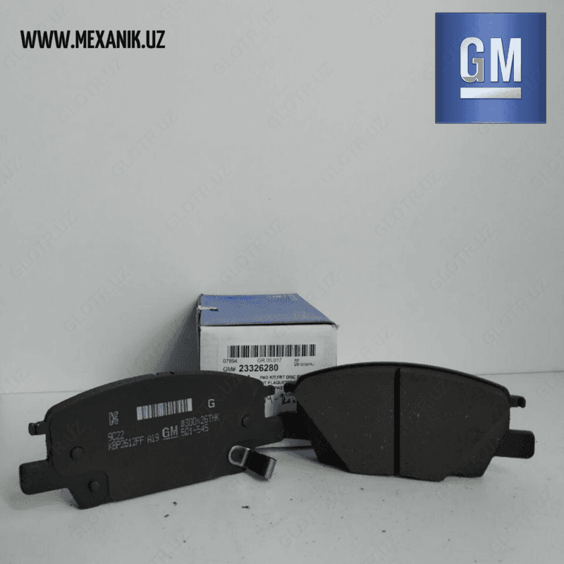 Колодки тормозные передние Малибу-2 GM (Ю.Корея) — 1