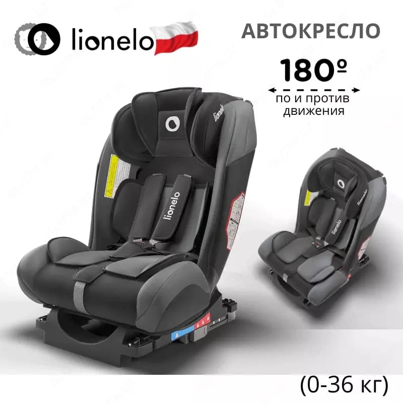 Автокресло 🇵🇱(Польша) SANDER - автомобильное кресло (0-36 кг) Система ISOFIX180° + ремень Top Tether (0-36 кг) — 2
