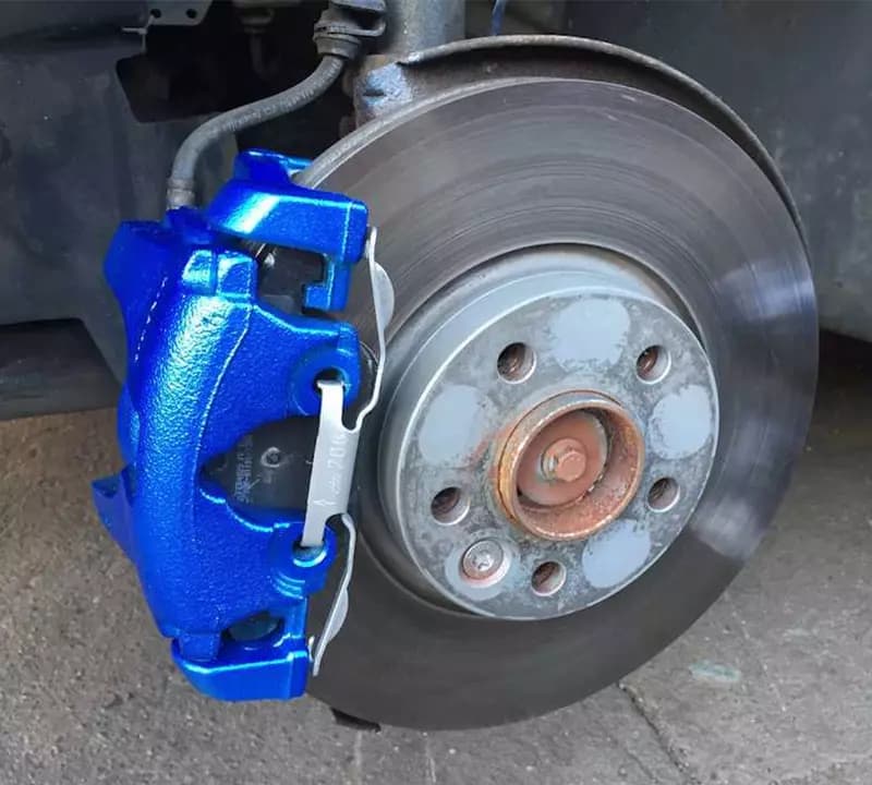 Эмаль для суппортов +300°С синяя глянцевая Mobi CAR — 2