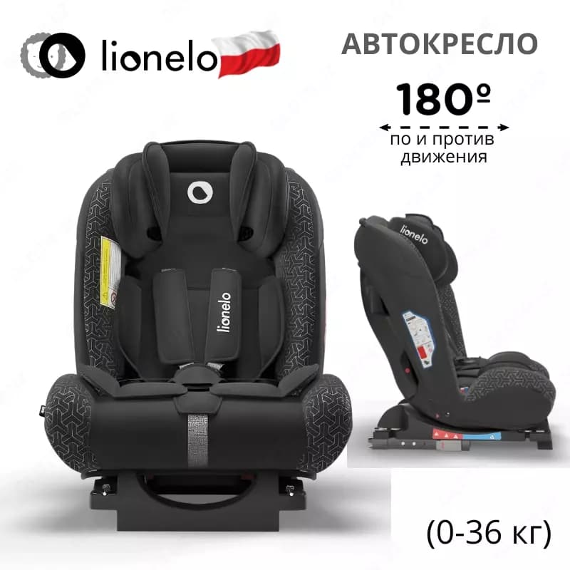 Автокресло 🇵🇱(Польша) SANDER - автомобильное кресло (0-36 кг) Система ISOFIX180° + ремень Top Tether (0-36 кг) — 3