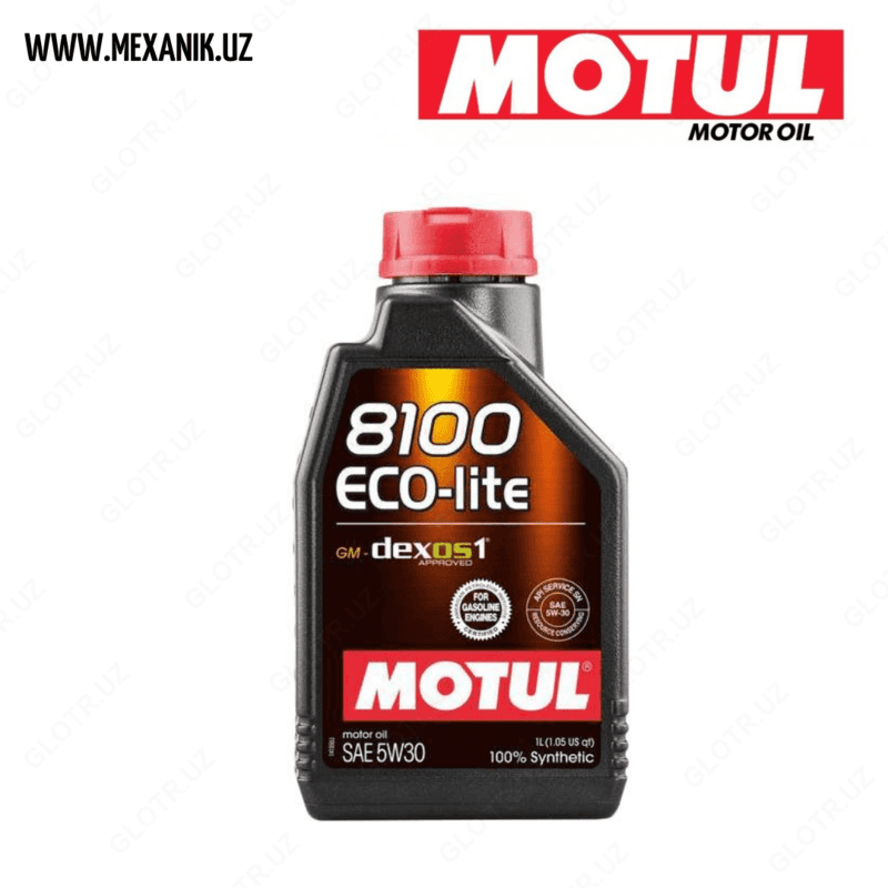 Моторное масло Motul 8100 ECO-LITE 5W-30 1л (Производство Франция) — 1