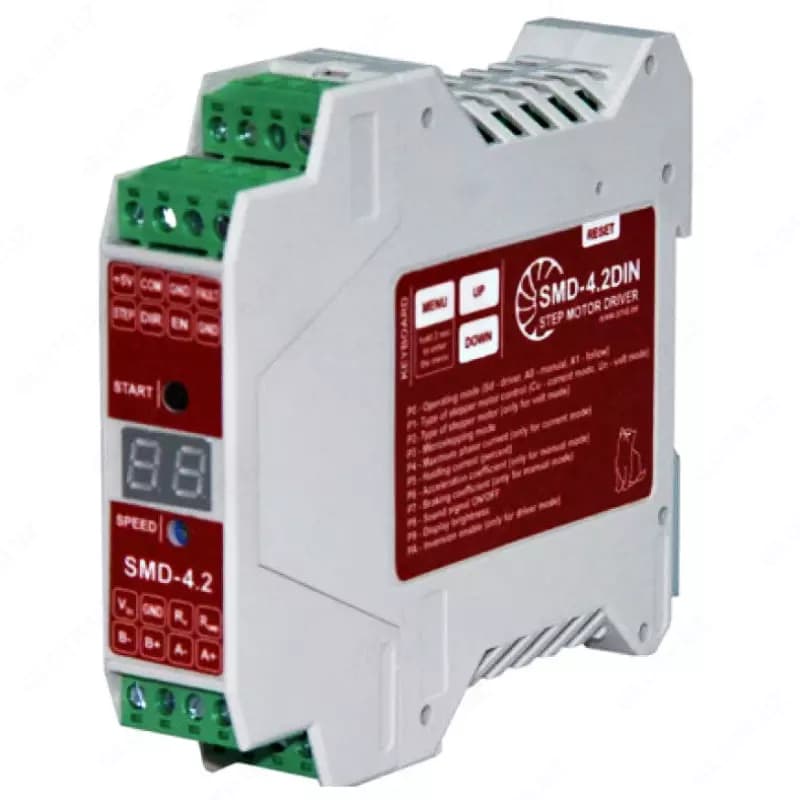 Драйвер SMD-4.2DIN ver.2: Новое поколение шаговых двигателей — 1