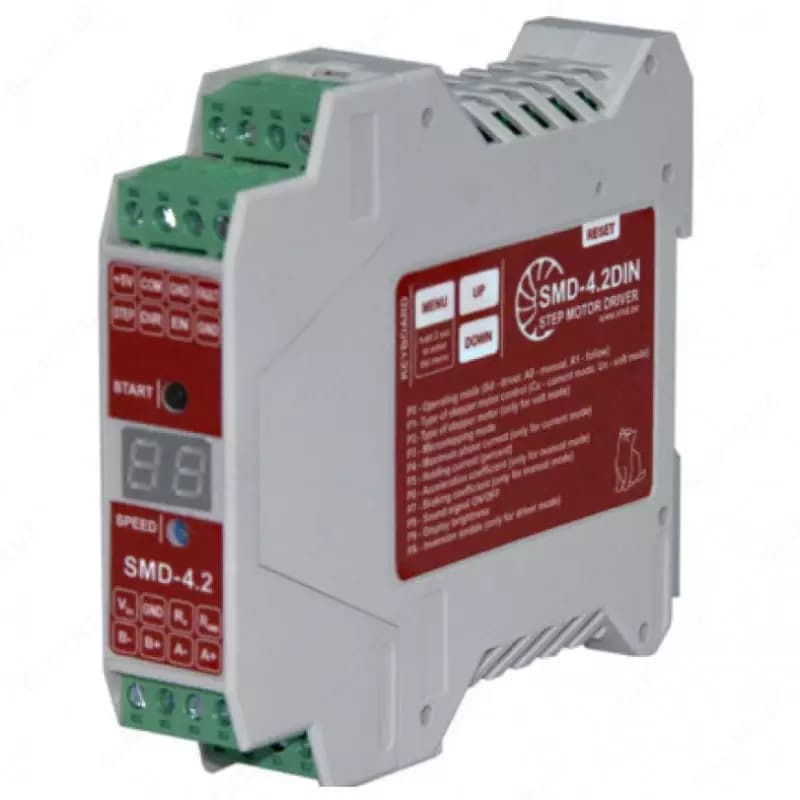 Драйвер SMD-4.2DIN ver.2: Новое поколение шаговых двигателей — 2