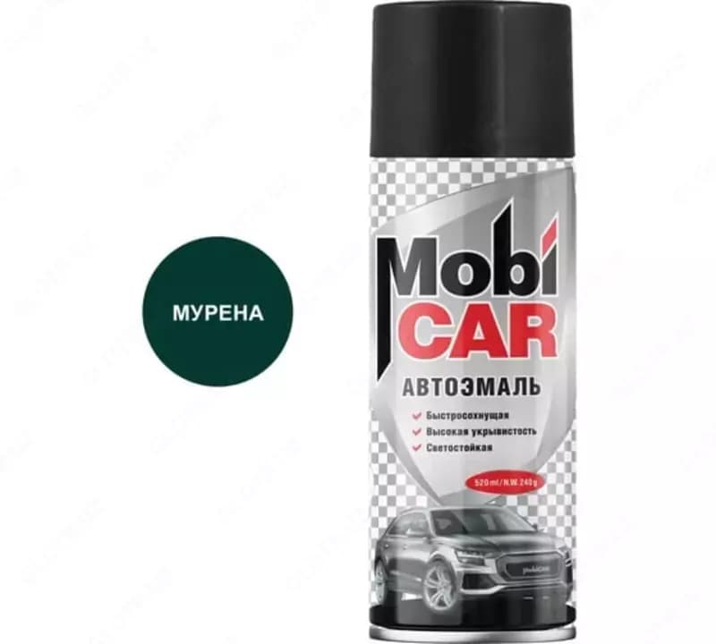 Аэрозольная автоэмаль "Mobi CAR" матовая/глянцевая, 520 мл, 2-3 м2 (Ассортимент) — 4