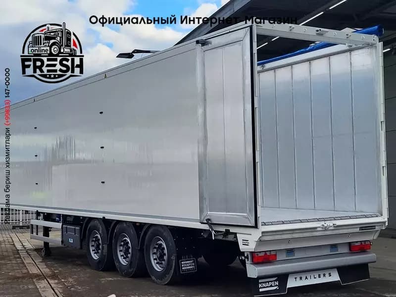 Полуприцеп подвижный пол Knapen K100 10MM 92m3 3 Assen — 2