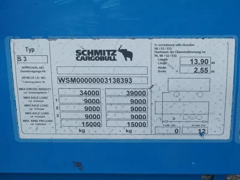 Полуприцеп Schmitz Cargobull Firanka Кош Н.А. Палеты Стандарт — 8