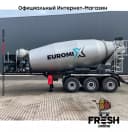 Бетономсеситель Euromix MTP 3 Assen полуприцепы