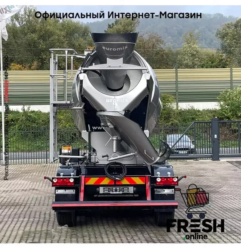 Бетономсеситель Euromix MTP 3 Assen полуприцепы — 7