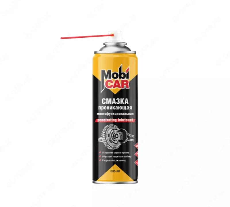 Проникающая смазка Mobi CAR, объём 335 мл — 2
