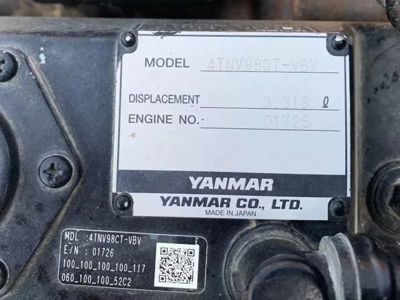 Двигатель Yanmar 4TNV98CT-VBV ENGINE — 5