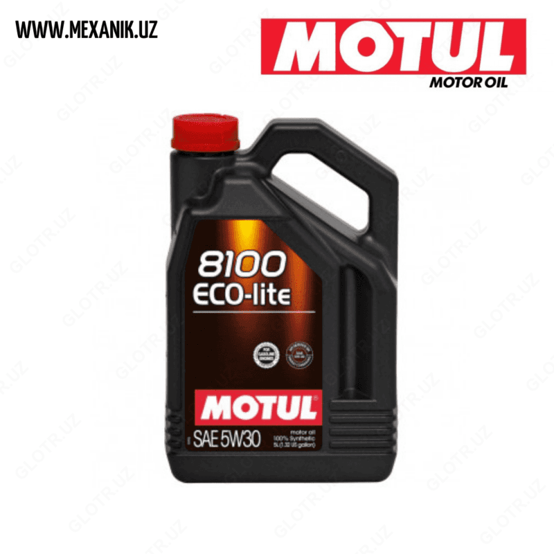 Моторное масло Motul 8100 ECO-LITE 5W-30 5л (Производство Франция) — 1
