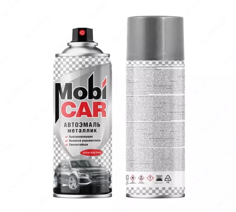 Автоэмаль металлик цвета "Нефертити" Mobi CAR — 2
