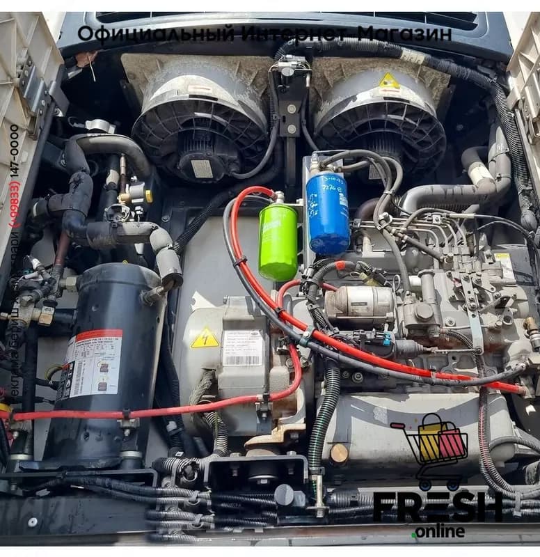 Krone Carrier Vector 1550 3 Assen Холодильник полуприцепы — 6