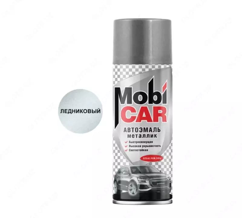 Автоэмаль металлик "ледниковый" Mobi CAR — 1