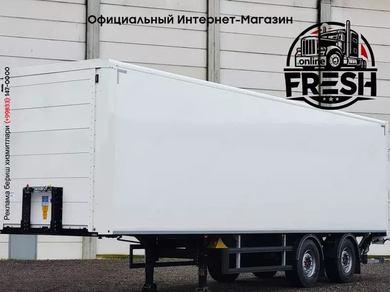 WEB Trailer LPRS18 закрытый полуприцепы — 1