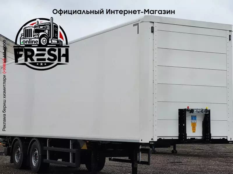 WEB Trailer LPRS18 закрытый полуприцепы — 3