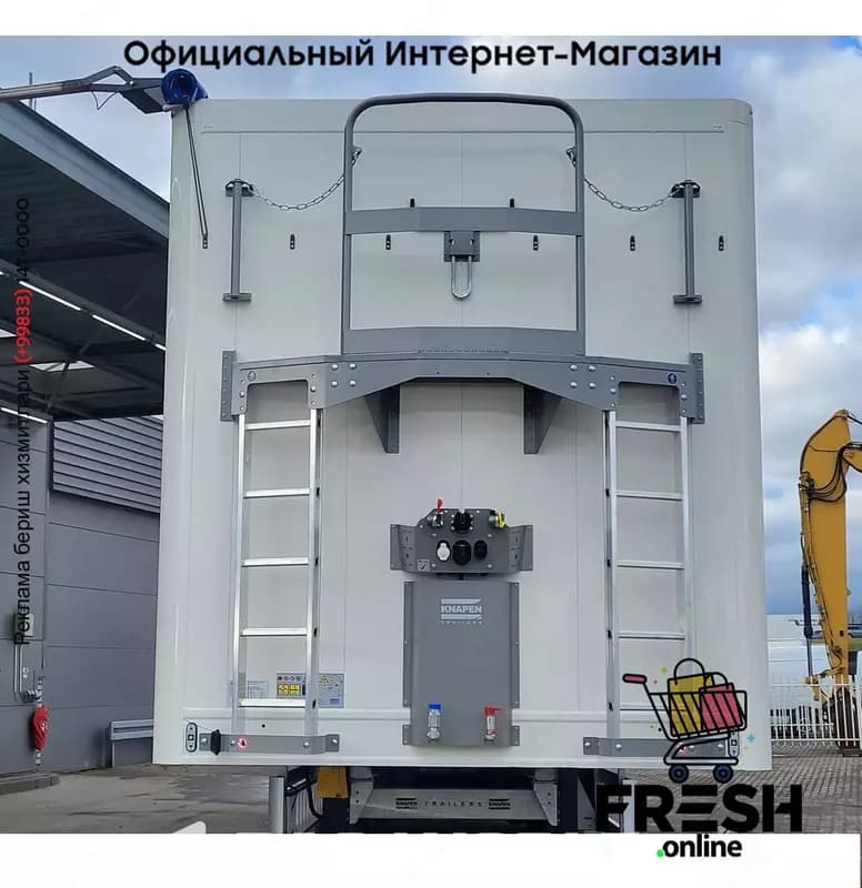 Полуприцеп Knapen K100 10MM 92m3 3 Assen Шагающий пол (на заказ) — 4
