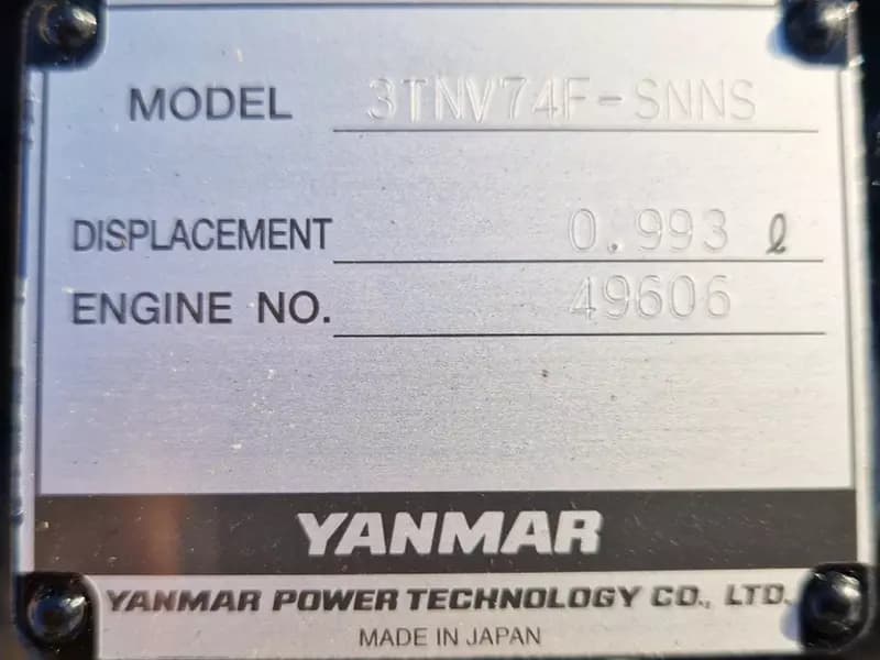 Двигатель Unused Yanmar 3TNV74F-SNNS — 8