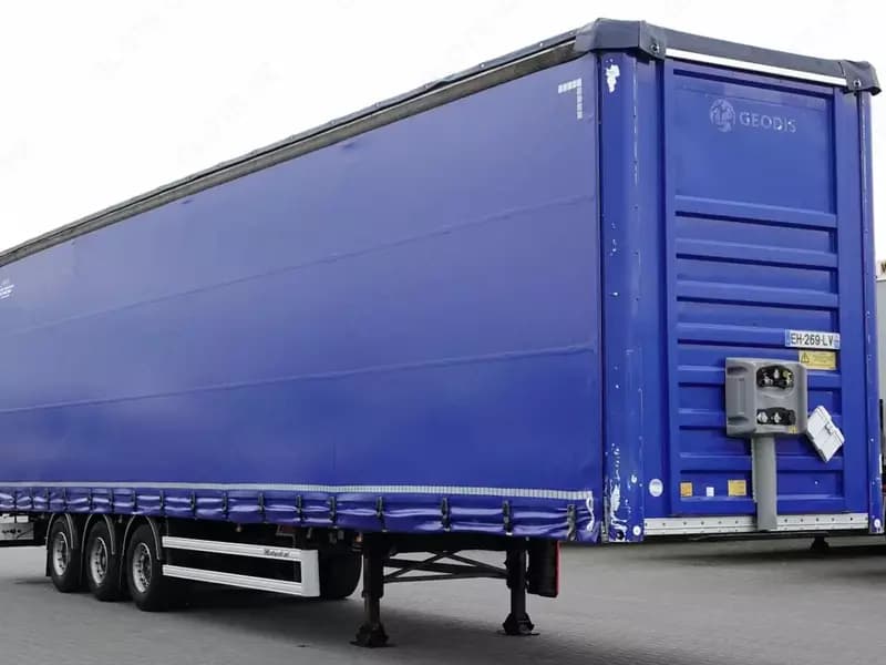 Полуприцепы Fruehauf Firanka / Mega / LOW Deck / Bardzo Mocna PODŁOGA Szyna-Deska — 3