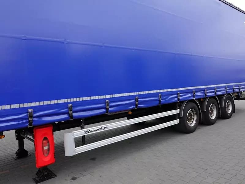 Полуприцепы Fruehauf Firanka / Mega / LOW Deck / Bardzo Mocna PODŁOGA Szyna-Deska — 5
