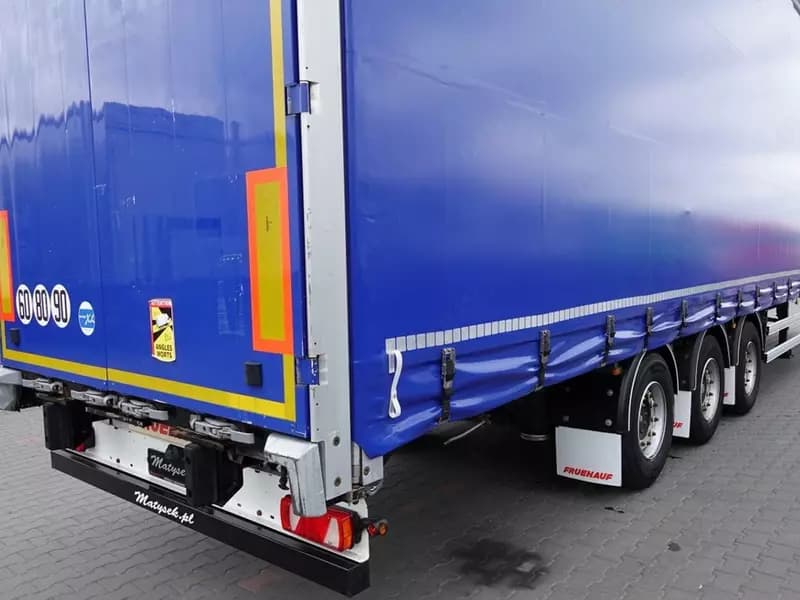 Полуприцепы Fruehauf Firanka / Mega / LOW Deck / Bardzo Mocna PODŁOGA Szyna-Deska — 6