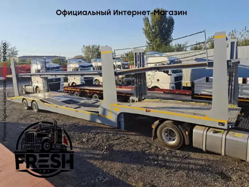 Полуприцеп для перевозки автопогрузчиков с платформой 8-12 — 2