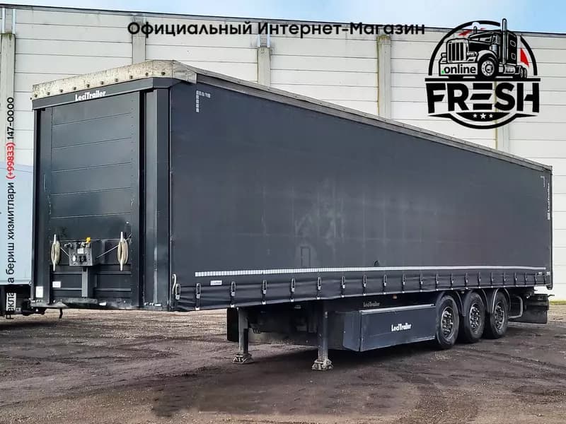 Шторки полуприцеп Lecitrailer 3E20 3 Assen — 1