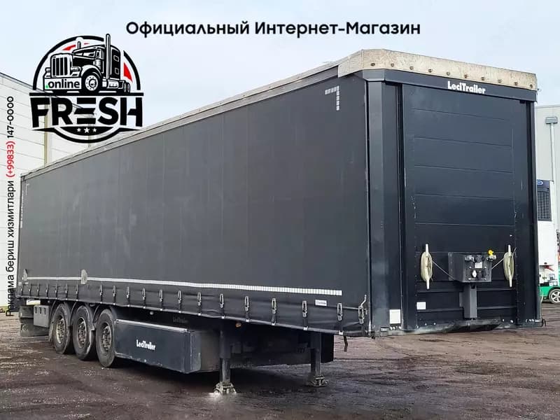 Шторки полуприцеп Lecitrailer 3E20 3 Assen — 4
