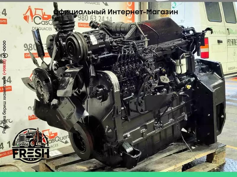Двигатель 6TA-830 для колесного трактора Case 7240 — 2