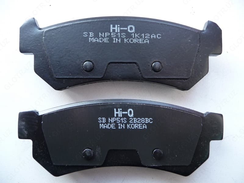 Колодки тормозные задние GM для Ласетти — 2
