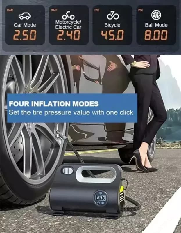 Автомобильный компрессор SUITU ST 5523 — 4