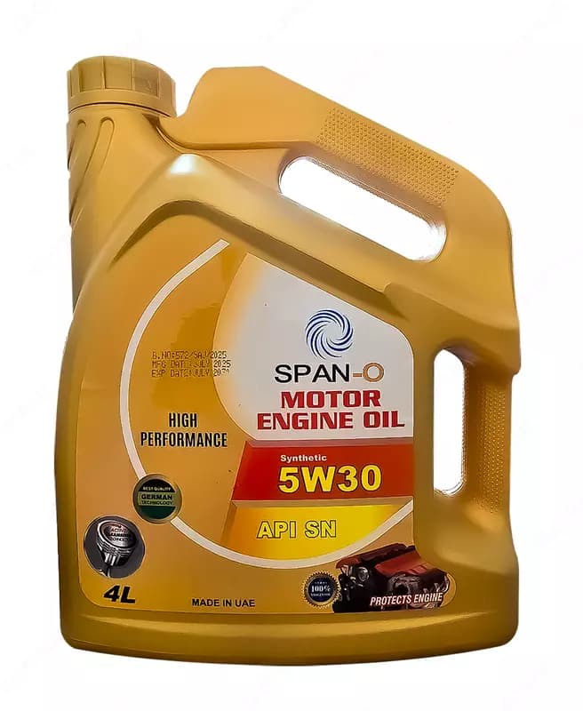 Моторное масло SPAN-O 5w-30 — 2