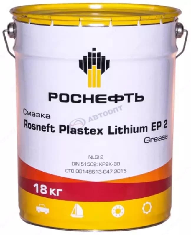 Смазка высокотемпературная Rosneft Plast Lithium Ep-3 оригинал — 1