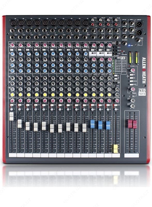 16-ти канальный микшерный пульт Allen&Heath ZED-16FX — 1