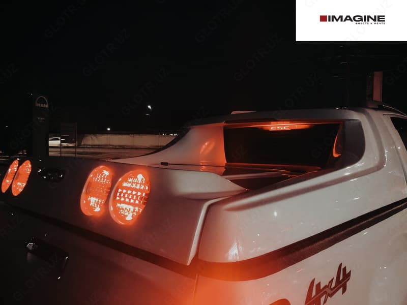 Кунг спортивный с задними стоп-фарами для ISUZU D-Max — 1