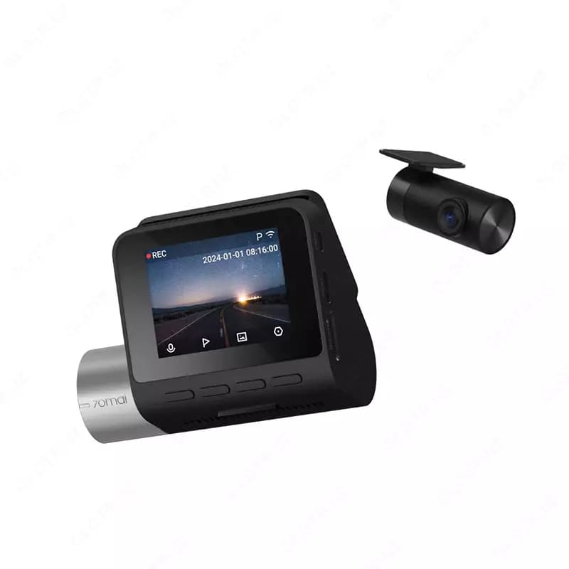 Видеорегистратор 70mai Dash Cam Pro Plus A510 + Rear Cam Set (EU, черный). — 1