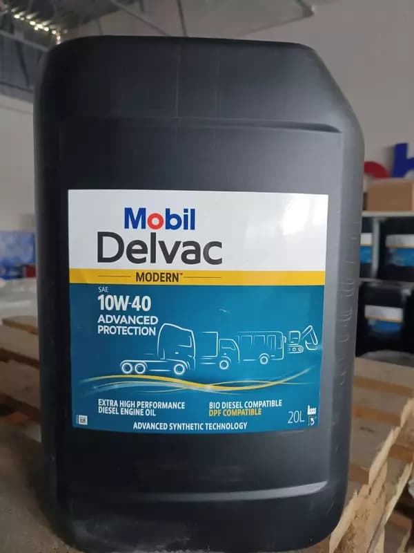 Синтетическое моторное масло Mobil Delvac Advanced Protection 10w40 — 1
