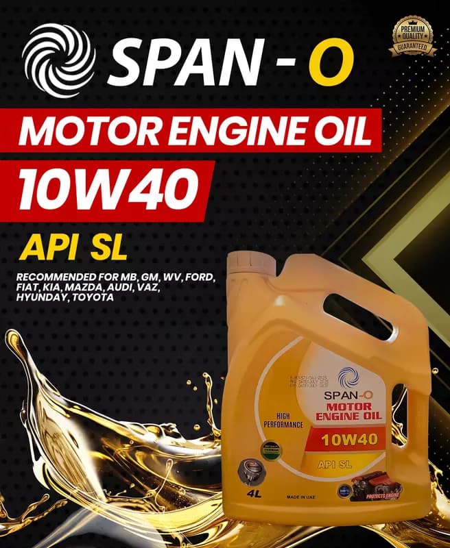 Моторное масло SPAN-O 10W-40 — 1