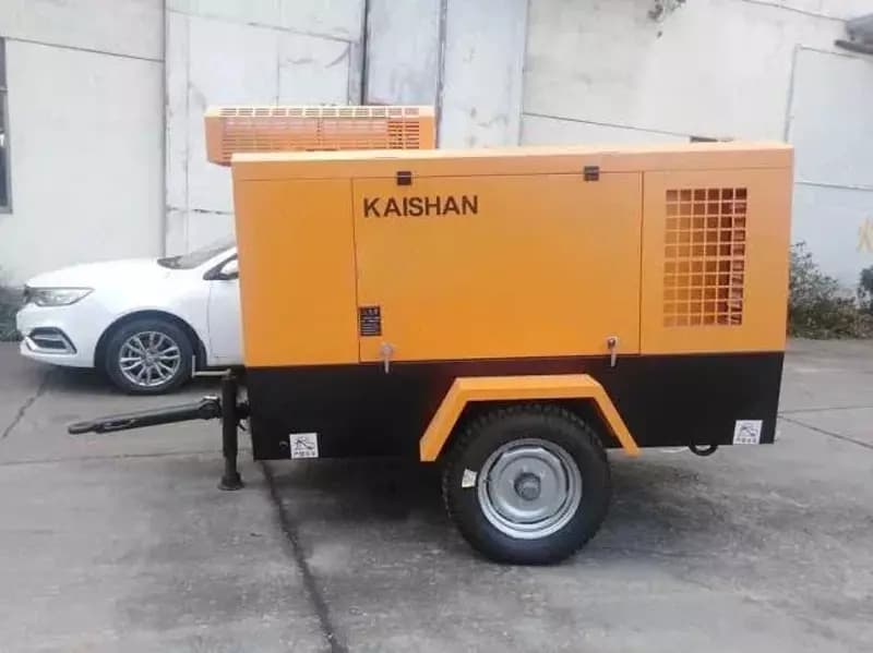Дизельный передвижной воздушный компрессор KAISHAN 14,5 бар– 11 м3/мин — 1