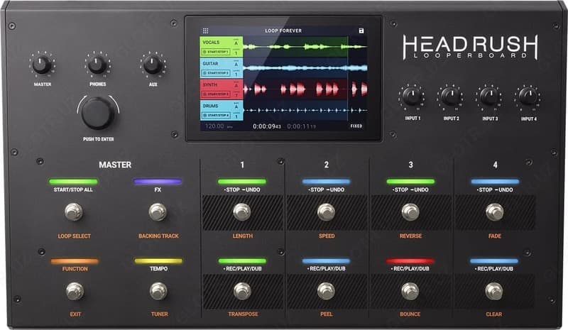 Напольный лупер HEADRUSH LOOPERBOARD — 2