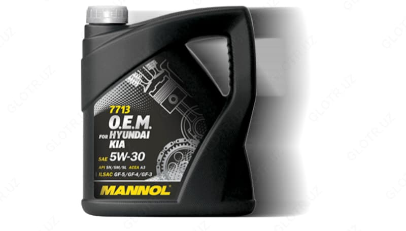 Синтетическое моторное масло 7713 O.E.M. FOR HYUNDAI KIA 5W-30 — 1