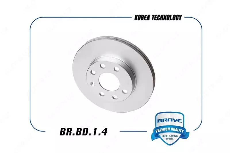 Диск тормозной передний Cobalt / Nexia / Lacetti / Matiz / Spark / Nexia R3 / Captiva / Malibu / Orlando — 3