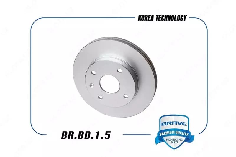 Диск тормозной передний Cobalt / Nexia / Lacetti / Matiz / Spark / Nexia R3 / Captiva / Malibu / Orlando — 4