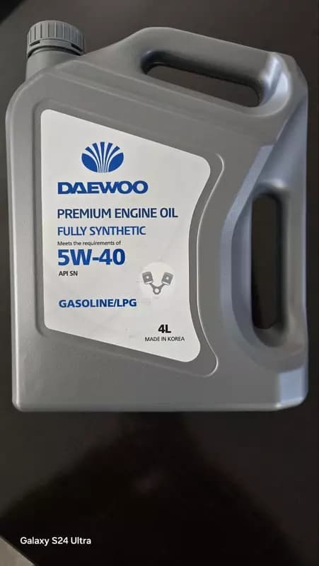 Daewoo 5W-40 SN 4L — 1