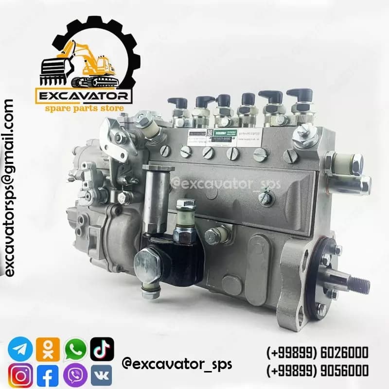 Топливный насос для экскаваторов VOLVO, HYUNDAI, DOOSAN — 2