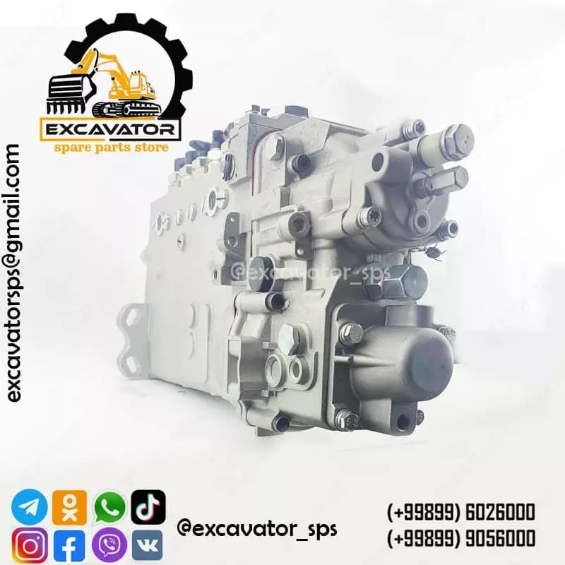 Топливный насос для экскаваторов VOLVO, HYUNDAI, DOOSAN — 5