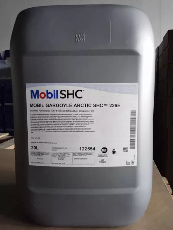 Компрессорное масло Mobil Gargoyle Arctic SHC 226E (20л.) — 2