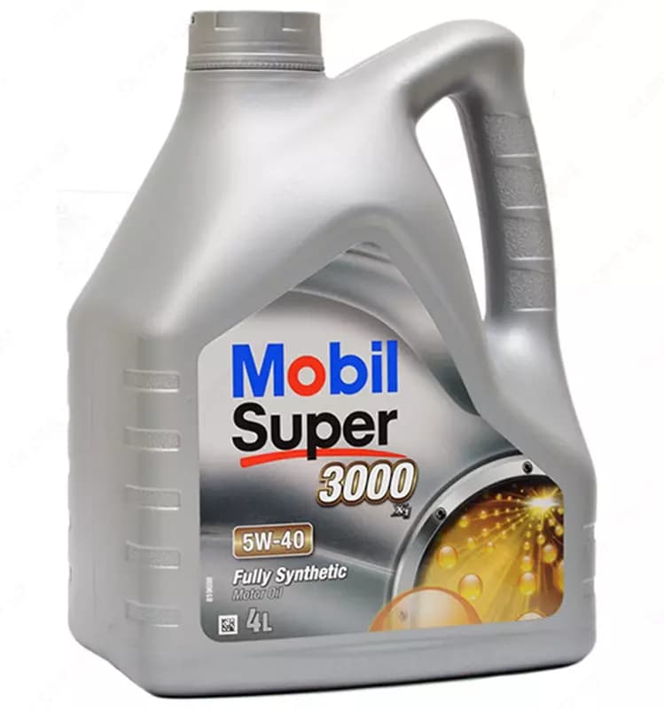 Синтетическое моторное масло MOBIL SUPER 3000 X1 5W-40, 4 л — 1