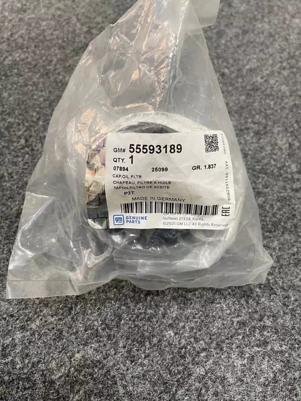 Крышка масляного фильтра GM 55593189 — 4